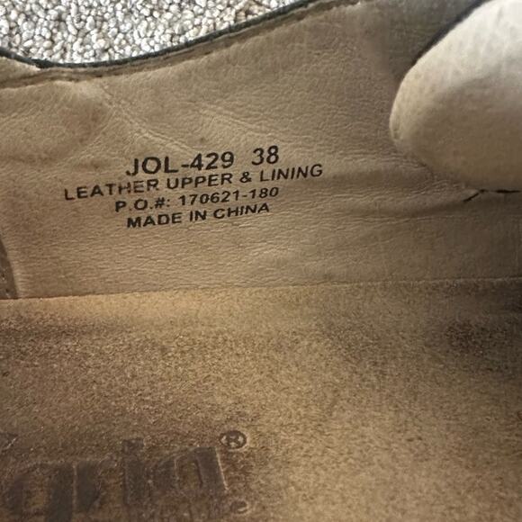 Alegria Joleen Tar Tooled Black Professional / Nursing Shoe Clog - Picture 5 of 8